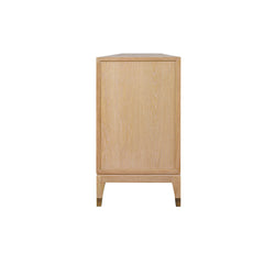 Sol oak sideboard cabinet with a modern design for home storage
